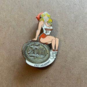 Hooters 20th anniversary pin, collectors item. From East Meadow N.Y. Location